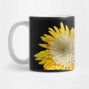 Yellow white Chrysanthemum Mug